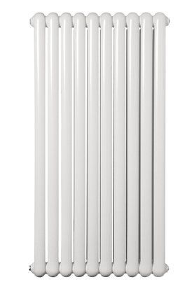 Дизайнерский вертикальный радиатор отопления ARTTIDESIGN Verona 10/1200/600 белый матовый VR.10.120.60.W фото