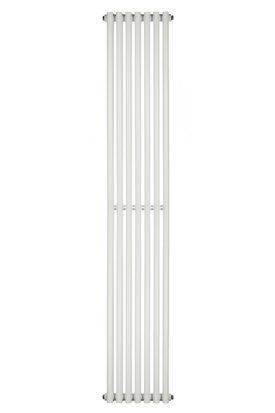Дизайнерский вертикальный радиатор отопления BETATHERM Praktikum 2 H-1800 mm, L-275 mm нижнее подключение PV 2180/07 9016M  99 фото