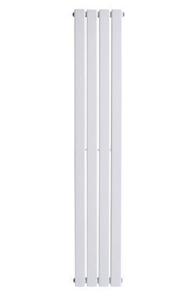 Дизайнерський вертикальний радіатор опалення ARTTIDESIGN Livorno II 4/1200/272/50 білий матовий LV II.4.180.27.G фото