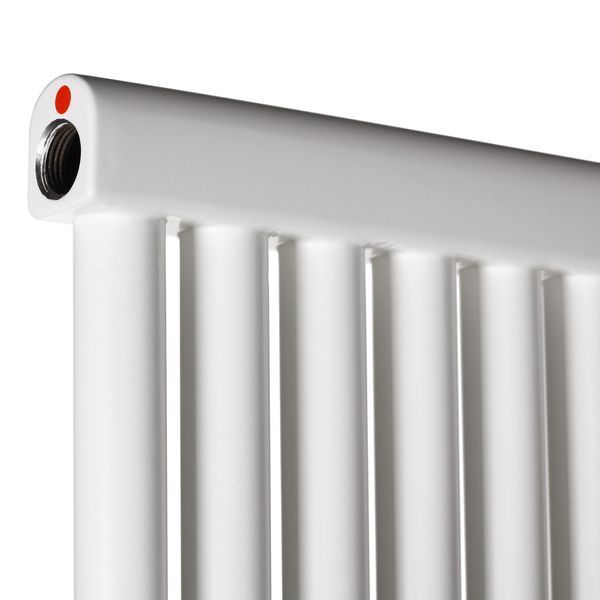 Дизайнерский вертикальный радиатор отопления BETATHERM PS Style 1 H-1800 мм, L-441 мм с боковым подключением PS 1180/12 9016M 34 фото