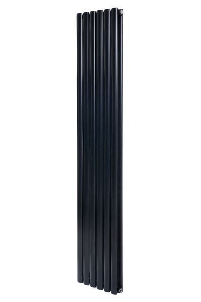 Дизайнерский вертикальный радиатор отопления ARTTIDESIGN Rimini II 6/1800/354/50 чёрный матовый RM II.6.180.35.5.B фото