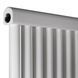 Дизайнерский вертикальный радиатор отопления BETATHERM PS Style 1 H-1800 мм, L-405 мм, белый, нижнее подключение PS 1180/11 9016M 99 фото 2