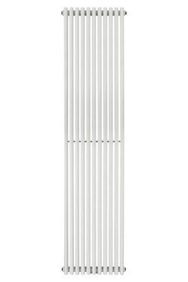 Дизайнерский вертикальный радиатор отопления BETATHERM Praktikum 2 H-1800 мм, L-425 мм с нижним подключением PV 2180/11 9016 99 фото