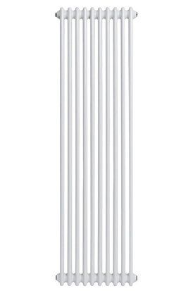 Дизайнерский вертикальный радиатор отопления ARTTIDESIGN Bari II 10/1800/470/50 белый матовий BR.II.10.180.47.5.W фото