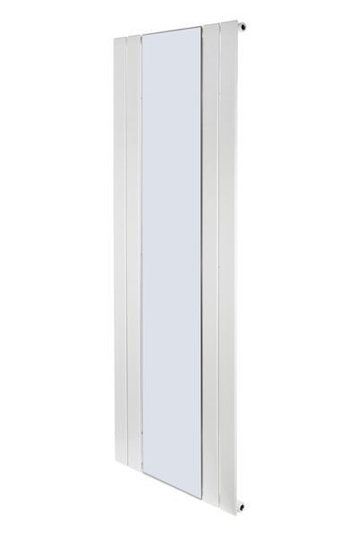 Дизайнерський вертикальний радіатор опалення BETATHERM Mirror 1 H-1800 мм, L-609 мм, з дзеркалом, нижнє підключення LE 1118/08 9016 99 фото