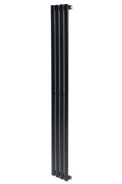 Дизайнерский вертикальный радиатор отопления ARTTIDESIGN Rimini 4/1500/236 черный матовый RM.4.150.23.B фото