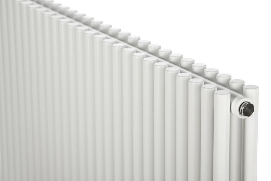 Дизайнерський радіатор опалення BETATHERM Praktikum 2 H-500 mm, L-805 mm з нижнім підключенням PV 2050/21  9016М 88 фото
