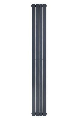 Дизайнерский вертикальный радиатор отопления ARTTIDESIGN Terni II 4/1800/236/50 серый матовый TR II.4.180.23.5.G фото